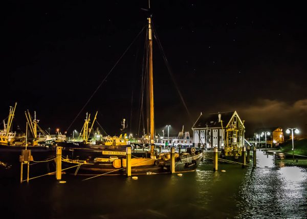 Hoog water bij Oudeschild