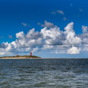Zicht vanaf de Vriendschap op de vuurtoren