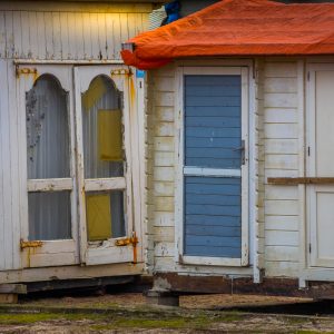 Strandhuisjes bij Westerslag