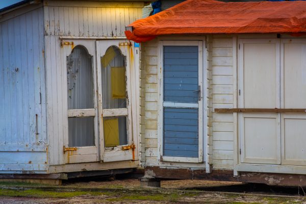 Strandhuisjes bij Westerslag