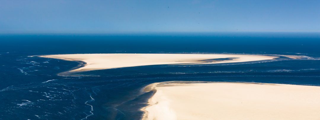 De zuidpunt van Texel met de Razende Bol